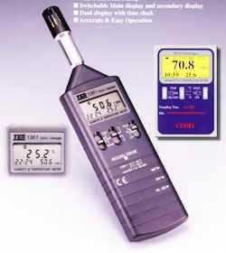 供应TES-1361记忆式温湿度仪