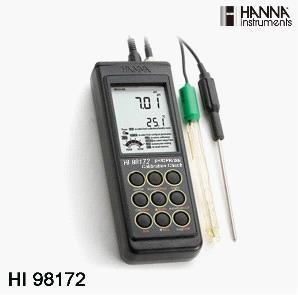 供应HI 99141N 便携式pH/温度测定仪【锅炉/冷却塔】