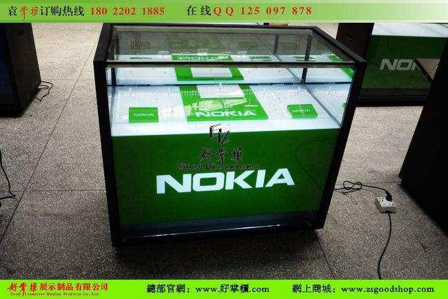 供应诺基亚手机柜台绿色清爽LOGO