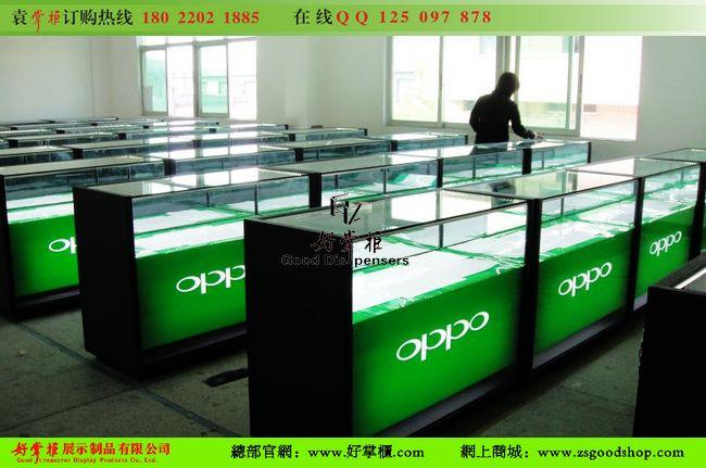 供应OPPO手机柜台可以定做LOGO