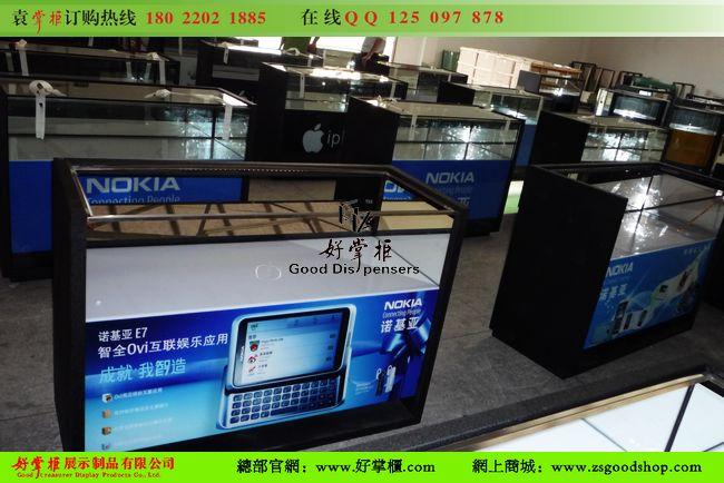 供应云南诺基亚最新款手机柜台手机展柜