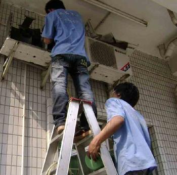 供应长沙最专业的空调移机拆装服务团体空调加氟