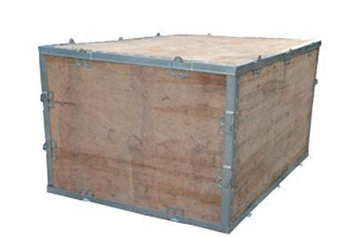 供应昆山钢带苏州木包装箱专业定做生产厂家图片
