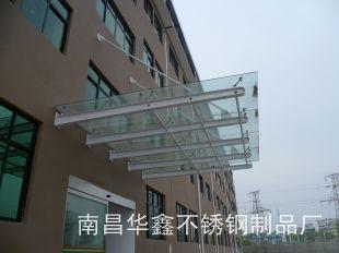 供应南昌钢结构玻璃雨棚厂家