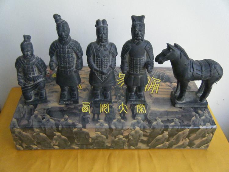 西安市兵马俑五件套陶俑厂家