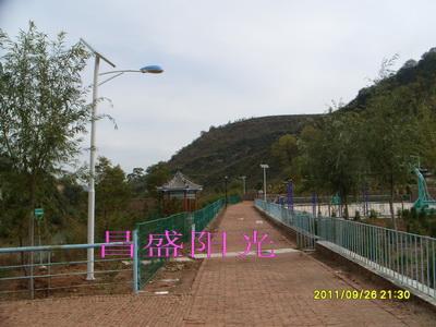 供应陕西省延安市新农村太阳能路灯-2图片