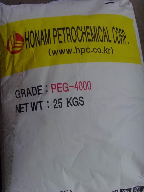 优势供应韩国湖南石化聚乙二醇PEG4000