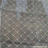 供应乌鲁木齐钢丝绳网,边坡防护网,金属筛网被动环形边坡防护网图片