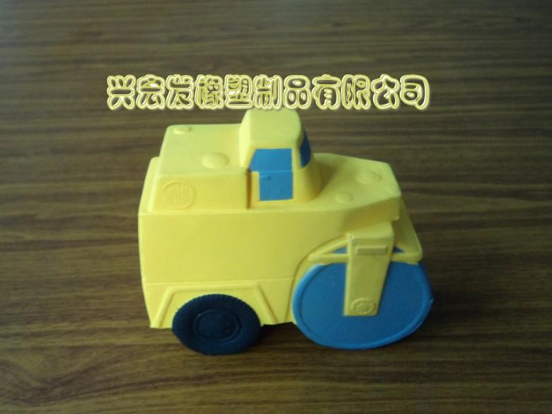 供应聚氨酯PU玩具汽车/PU卡通汽车/PU巴士玩具汽车
