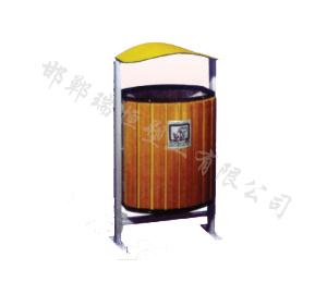 邯郸市钢木垃圾桶厂家环保垃圾桶 钢木分类垃圾桶 钢木果皮箱钢木垃圾桶
