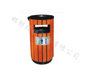 钢木垃圾桶环保垃圾桶 钢木分类垃圾桶 钢木果皮箱钢木垃圾桶