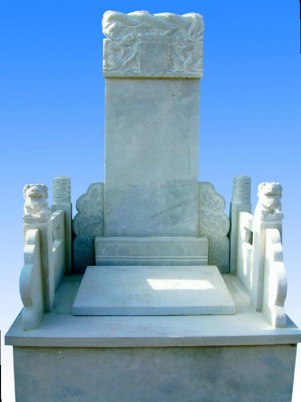 供应最专业的汉白玉墓碑，销售汉白玉墓碑