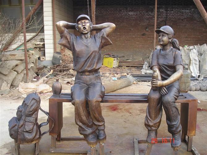 保定市人物铜雕工艺品厂家供应人物铜雕工艺品