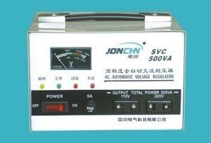 供应SVC500VA单相高精度全自动交流稳压器图片