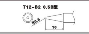 供应HAKKO白光T12-B2烙铁头日本白光T12焊咀系列