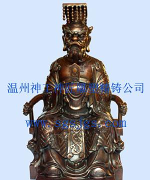 供应青铜佛像龙王爷，铜鎏金佛像，明代铜佛像图片