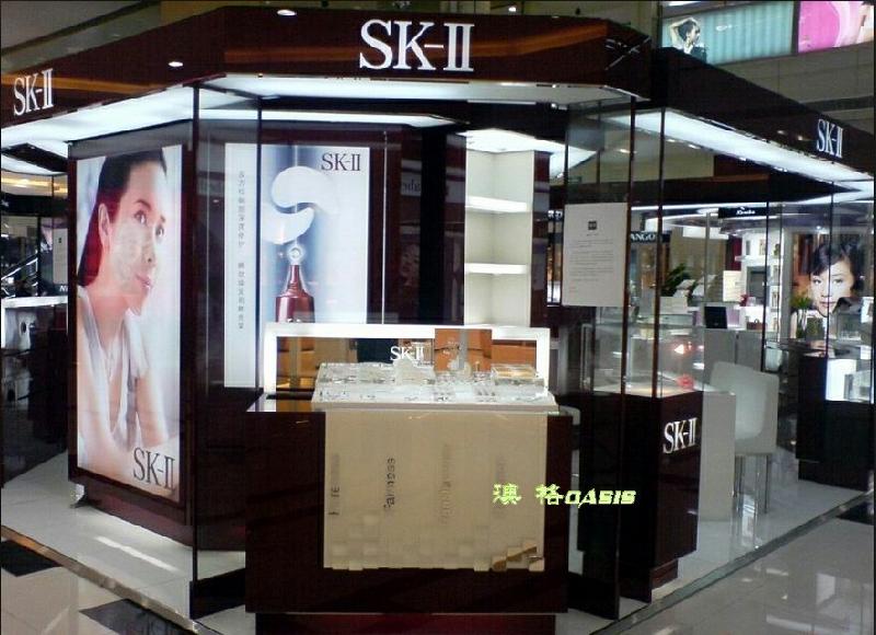 深圳SK-II化妆品展柜价格批发