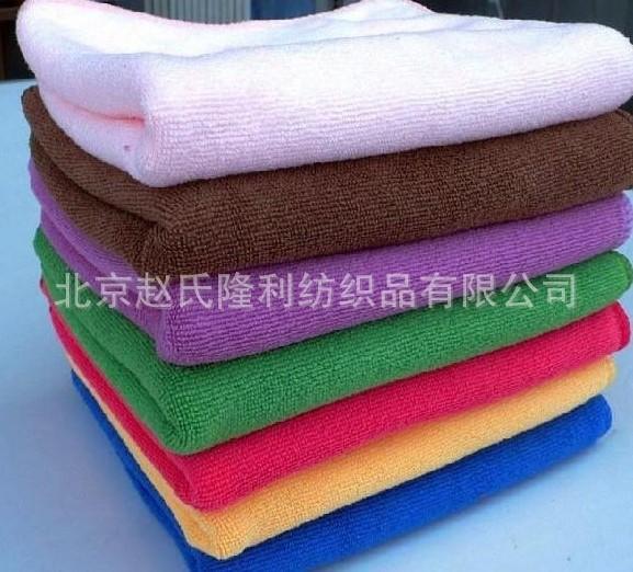 北京超细纤维毛巾 超强吸水 隆利毛巾厂图片