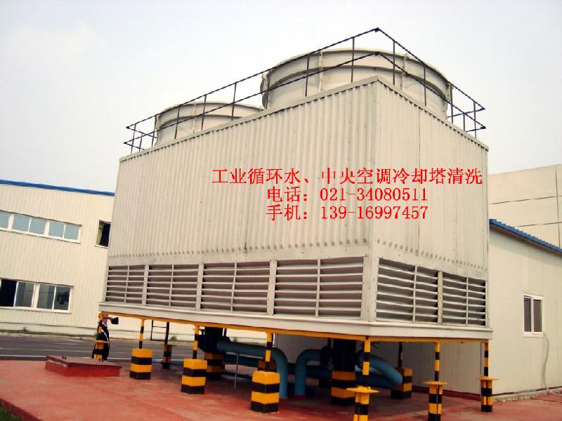 供应 上海城市综合体冷却塔清洗 图片