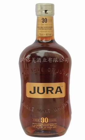 供应朱拉小岛(Jura)30年苏格兰原装进口洋酒
