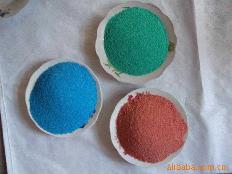 真石漆专用染色彩砂天然彩砂销售批发