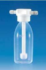 PFA 塑料洗气瓶（PTFE瓶盖 带烧结微孔）PFA塑料洗气瓶P图片