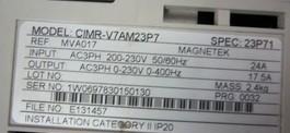 特价供应安川变频器CIMR-V7AM23P7 图片