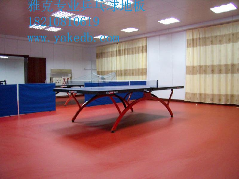 供应2013运动塑胶地板最新报价 乒乓球室内移动式地板地胶垫
