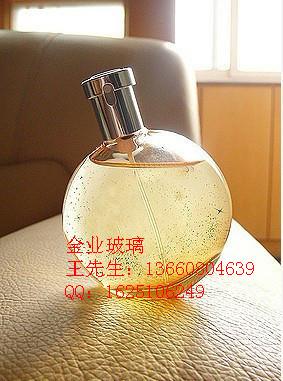 厂家生产异型螺旋口玻璃香水瓶/100ml