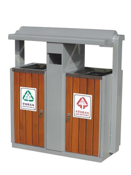 供应YLIH179塑木式垃圾桶