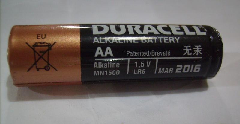 供应Duracell金霸王5号AA碱性电池图片