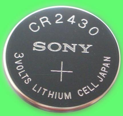 Sony索尼CR2430纽扣电池进口电池批发