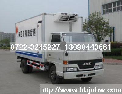 供应江铃医疗废物运输车是陕西商洛卫生局专用车型