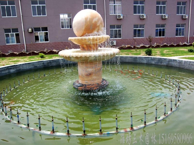 潍坊厂区水池假山喷泉制作批发