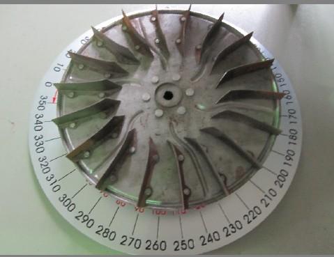 佛山海诺平衡机供应铁风叶动平衡机铝叶轮动平衡机图片