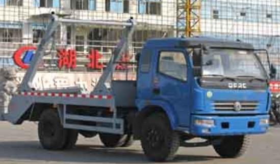 供应东风多利卡摆臂式垃圾车4-6方摆臂式垃圾车小型摆臂式垃圾车