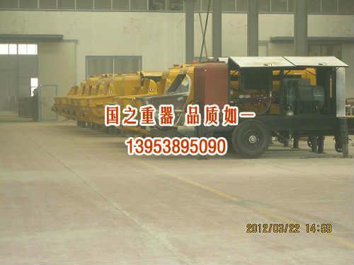 陕西大荔县混凝土泵机械拖泵矿用混凝土输送泵隧道混凝土输送泵泵