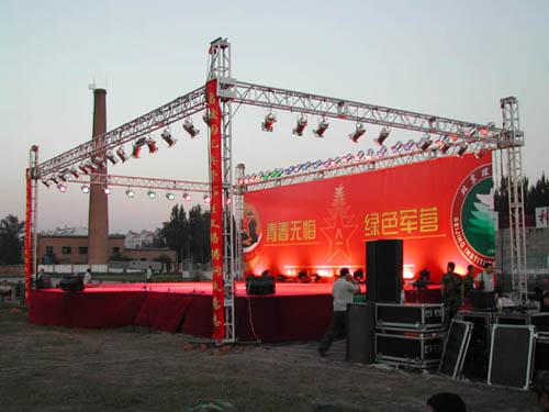 杭州市杭州灯光音响租赁桁架搭建舞台搭建厂家