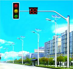供应监控摄像头立杆 F形太阳能交通信号灯杆 扬州生产厂家直销