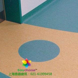 供应洁福美宝琳雅确PVC卷材塑胶地板博物馆轮船防滑弹性耐磨地板
