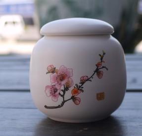 供应高档茶叶包装罐青花瓷罐批发，景德镇陶瓷罐，生产陶瓷茶叶罐厂