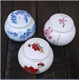 供应高档茶叶包装罐青花瓷罐批发，景德镇陶瓷罐，生产陶瓷茶叶罐厂