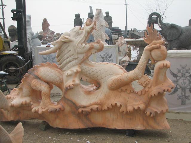 芜湖市十二生肖雕塑/麒麟狮子雕塑/批发