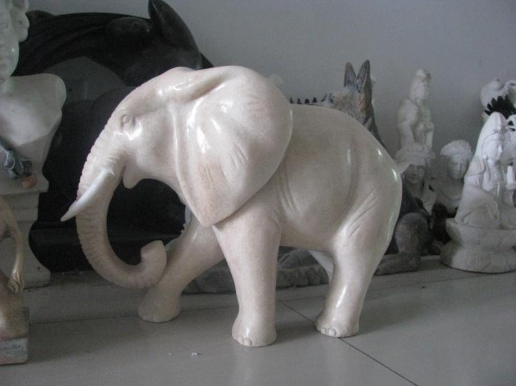 连云港青石大象雕塑/汉白玉大象雕批发