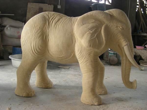 供应石雕大象/石雕大象生产厂家