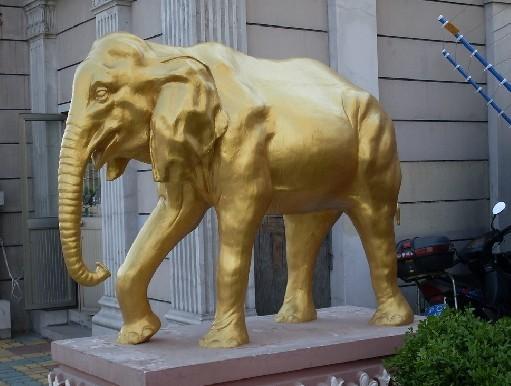供应雕塑大象，玻璃钢大象，沈阳大象，大金象图片