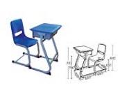 供应学生课桌椅K29，教室课桌椅定做，学生课桌椅尺寸，佰正家具厂