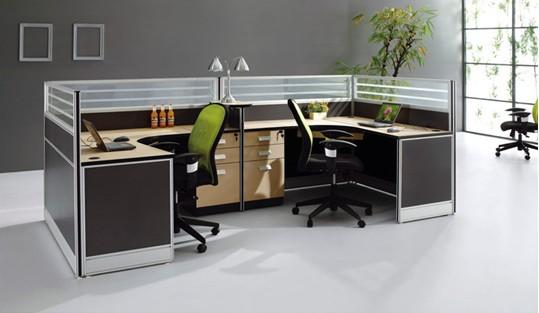 供应屏风卡位组合PF5108，广州屏风办公桌优质生产厂家首选佰正家具