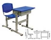 供应学生课桌椅K28，教室课桌椅定做，学生课桌椅尺寸，佰正家具厂