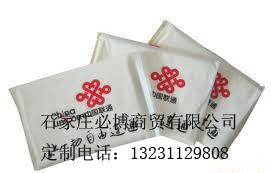河北专业生产广告纸巾钱夹纸批发